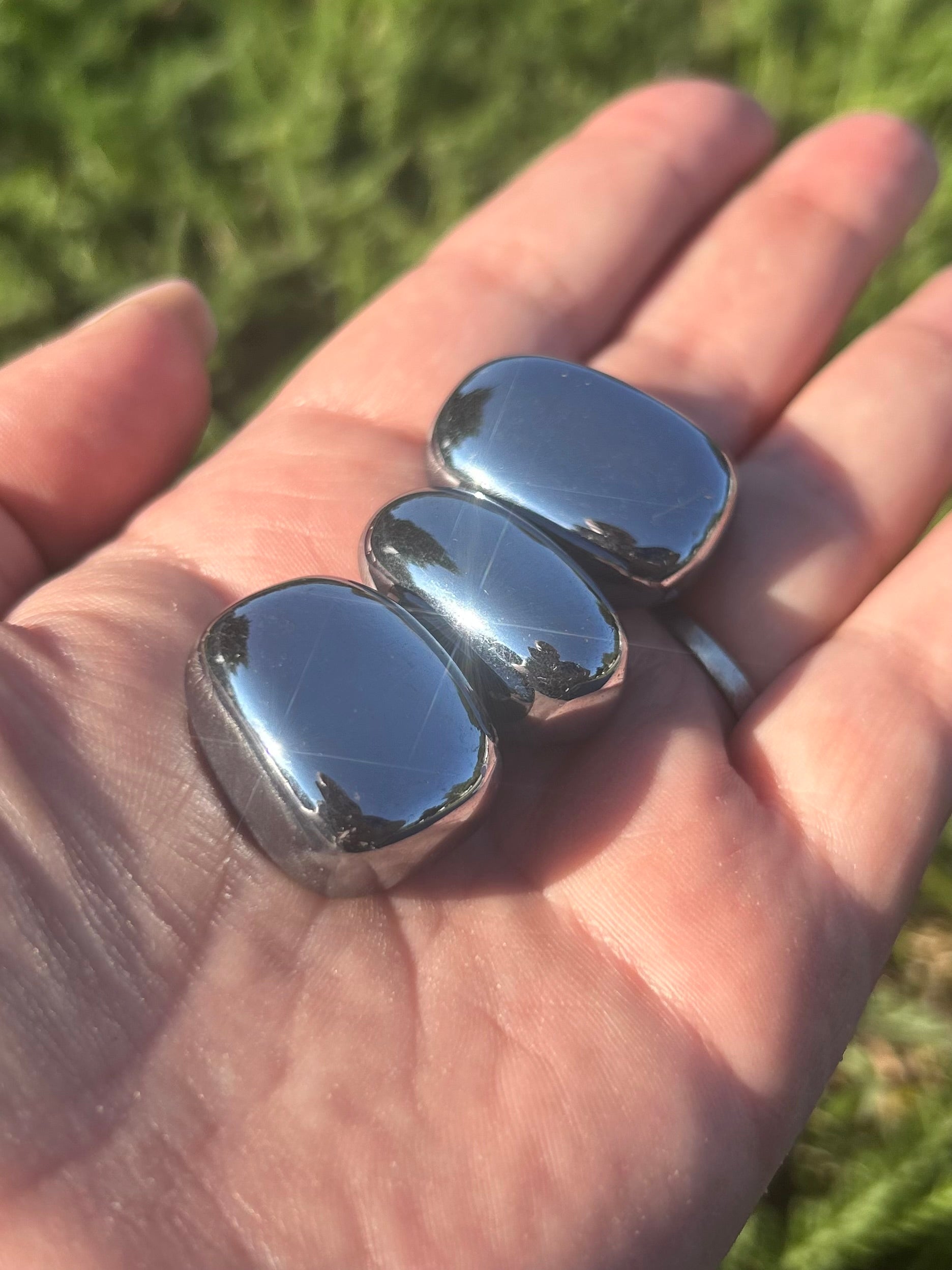 Terahertz Tumbled Stones