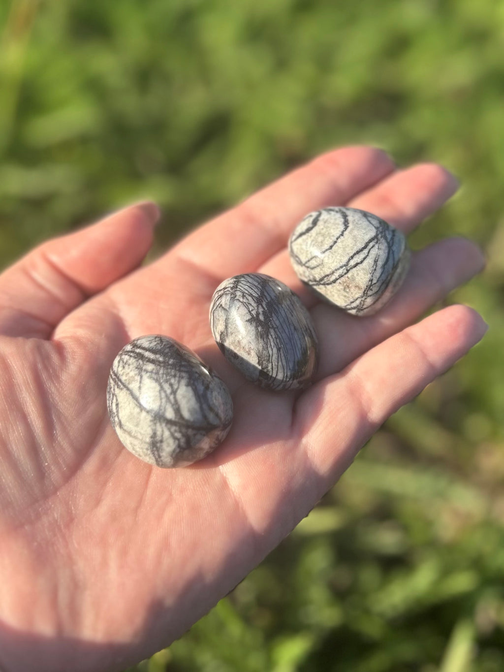 Network Stone Tumbled Stones