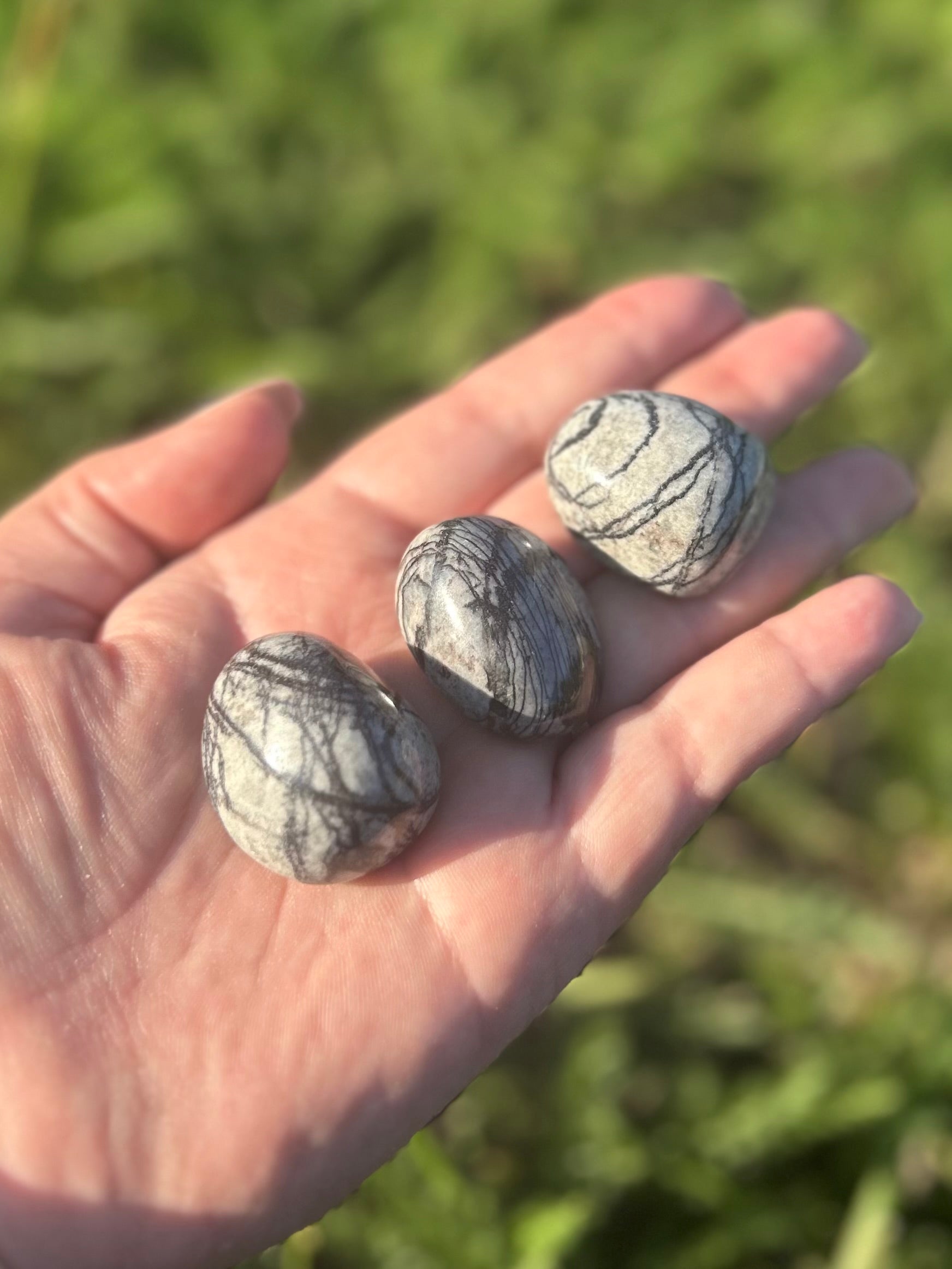 Network Stone Tumbled Stones