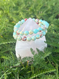 Snake Skin Jasper Bracelet | 8mm Natural Gemstone