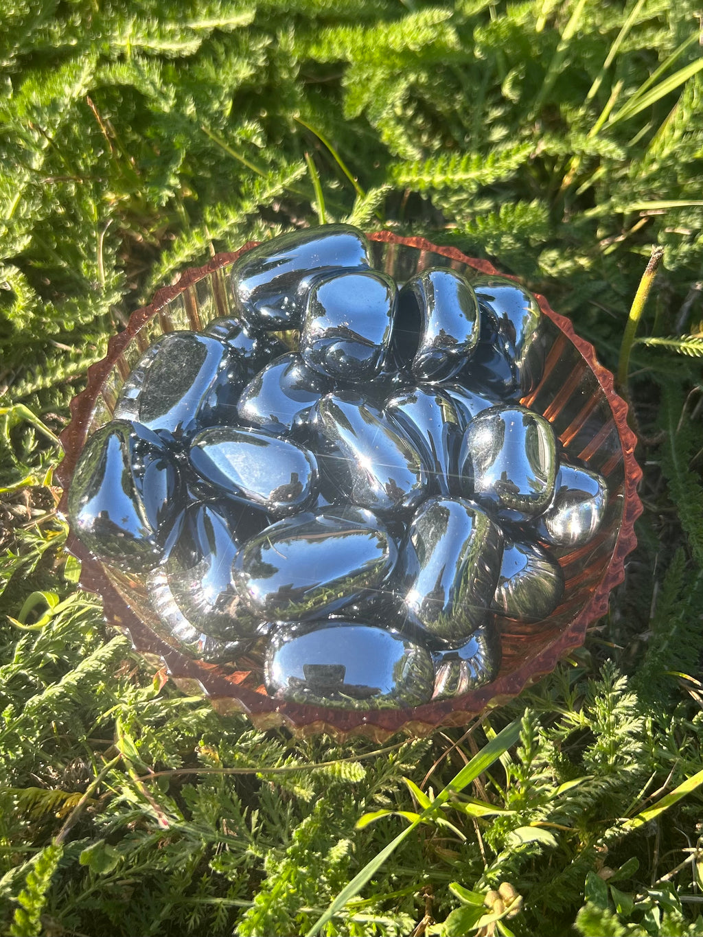 Terahertz Tumbled Stones