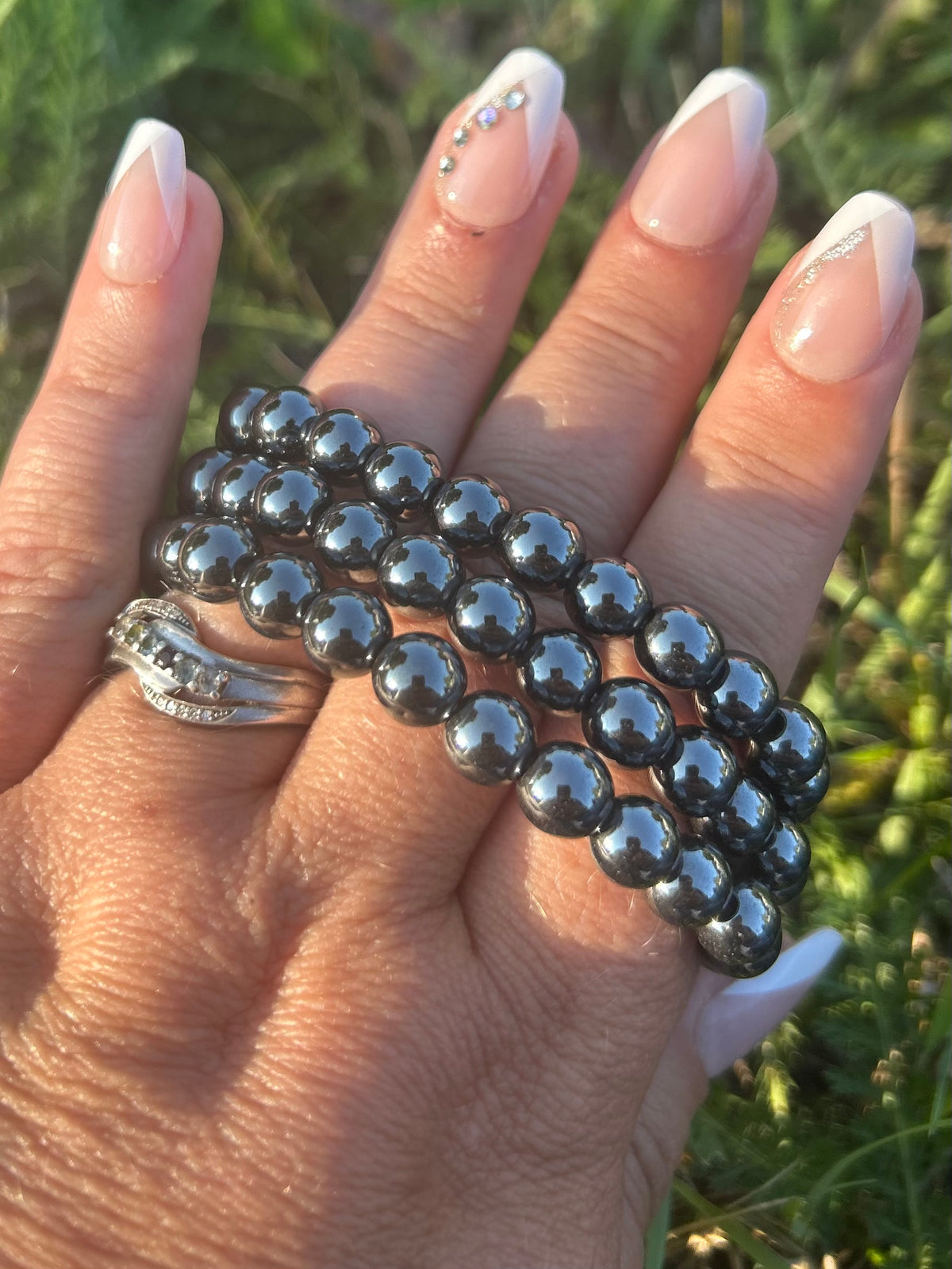 Hematite Bracelet | 8mm Natural Gemstone