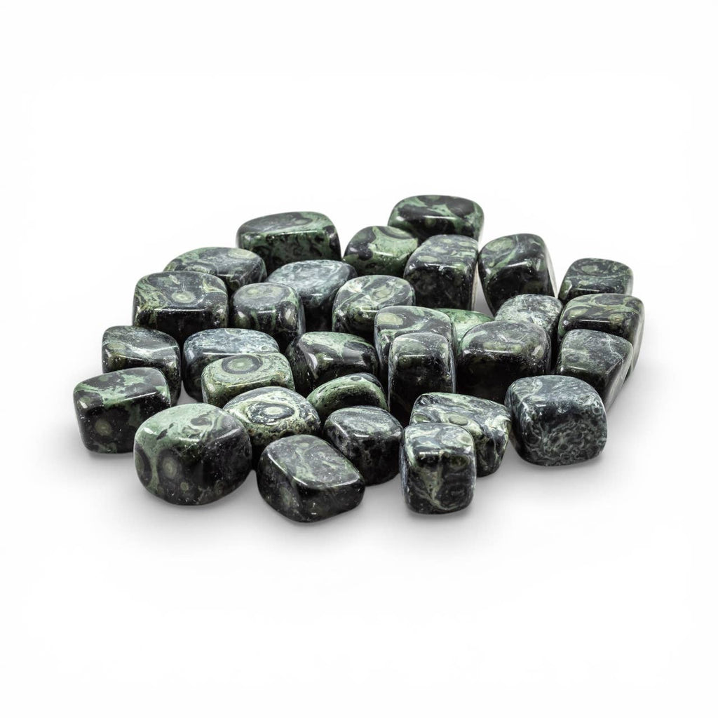 Kambaba Jasper Green Stone of Peace